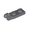 LEGO® Hinge Plate 1 x 2 Locking with 2 Fingers on End 44302 dunkelgrau