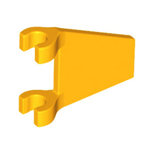 LEGO® Flag 2 x 2 Trapezoid with Flat Edge 44676
