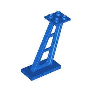 LEGO® Support 2 x 4 x 5 Stanchion Inclined, 5mm Wide Posts 4476b