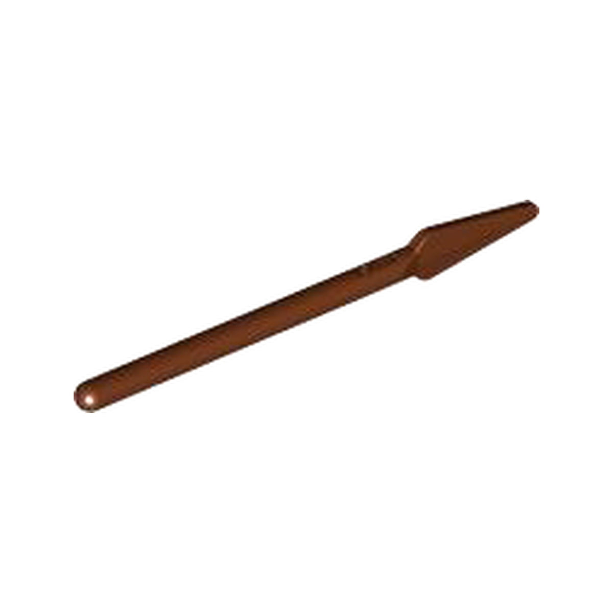 LEGO® Minifigure, Weapon Pike / Spear - Handle with Round End 4497 braun (Reddish Brown)
