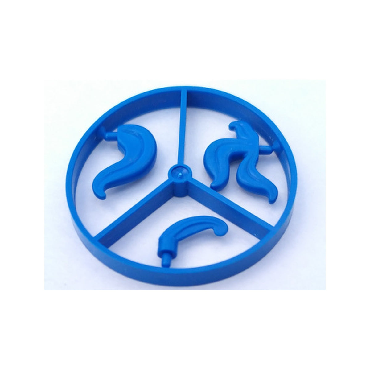 LEGO® Minifigure, Plume Feather Wheel, 3 on Sprue 4502 blau