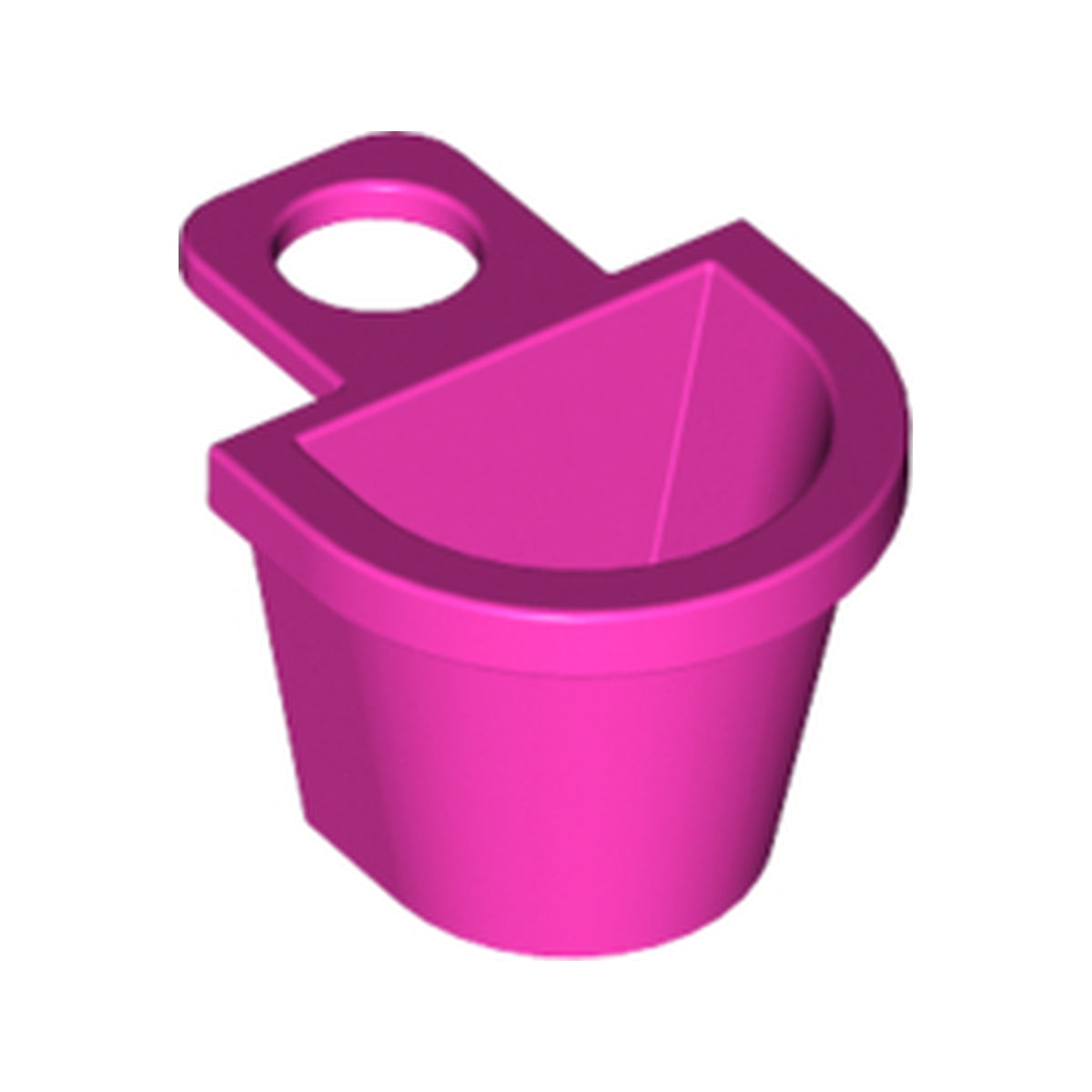 LEGO® Minifigure Container D-Basket 4523 dunkelrosa