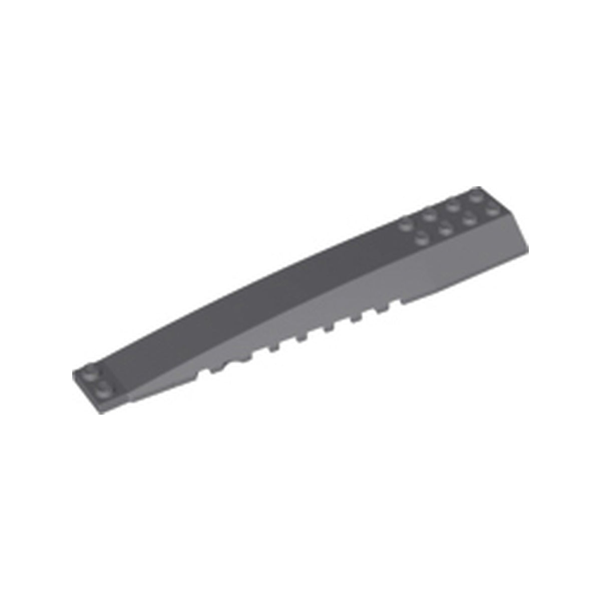 LEGO® Wedge 16 x 4 Triple Curved with Reinforcements 45301 dunkelgrau