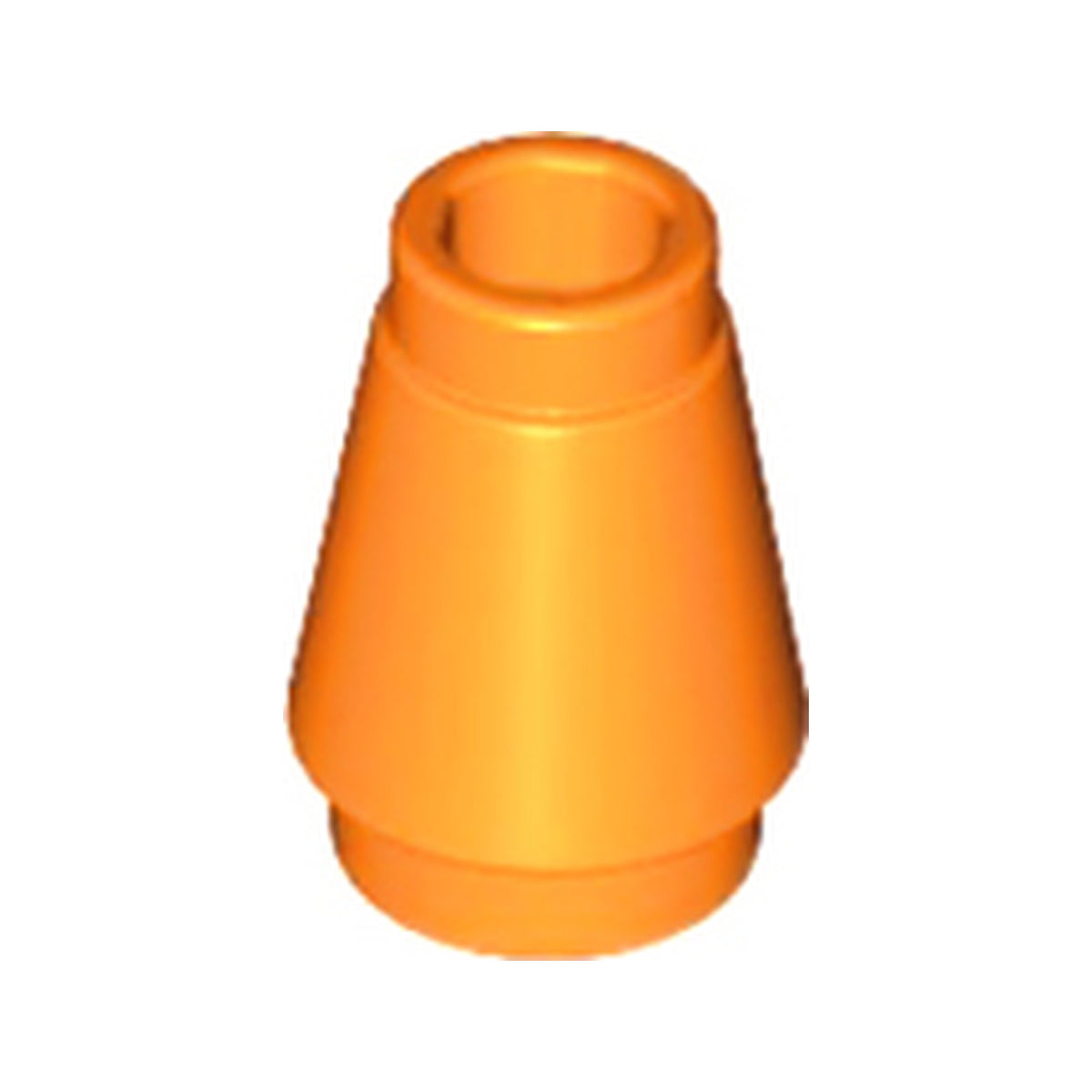 LEGO® Cone 1 x 1 with Top Groove 4589b orange