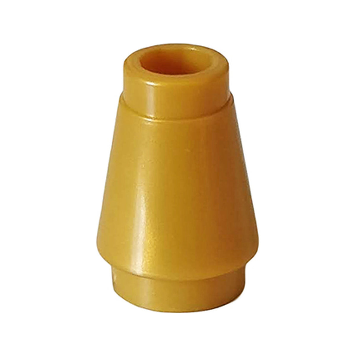 LEGO® Cone 1 x 1 with Top Groove 4589b perlgold