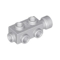 LEGO® Brick, Modified 1 x 2 x 2/3 with Studs on Sides and Extended Stud Receptacle 4595 hellgrau