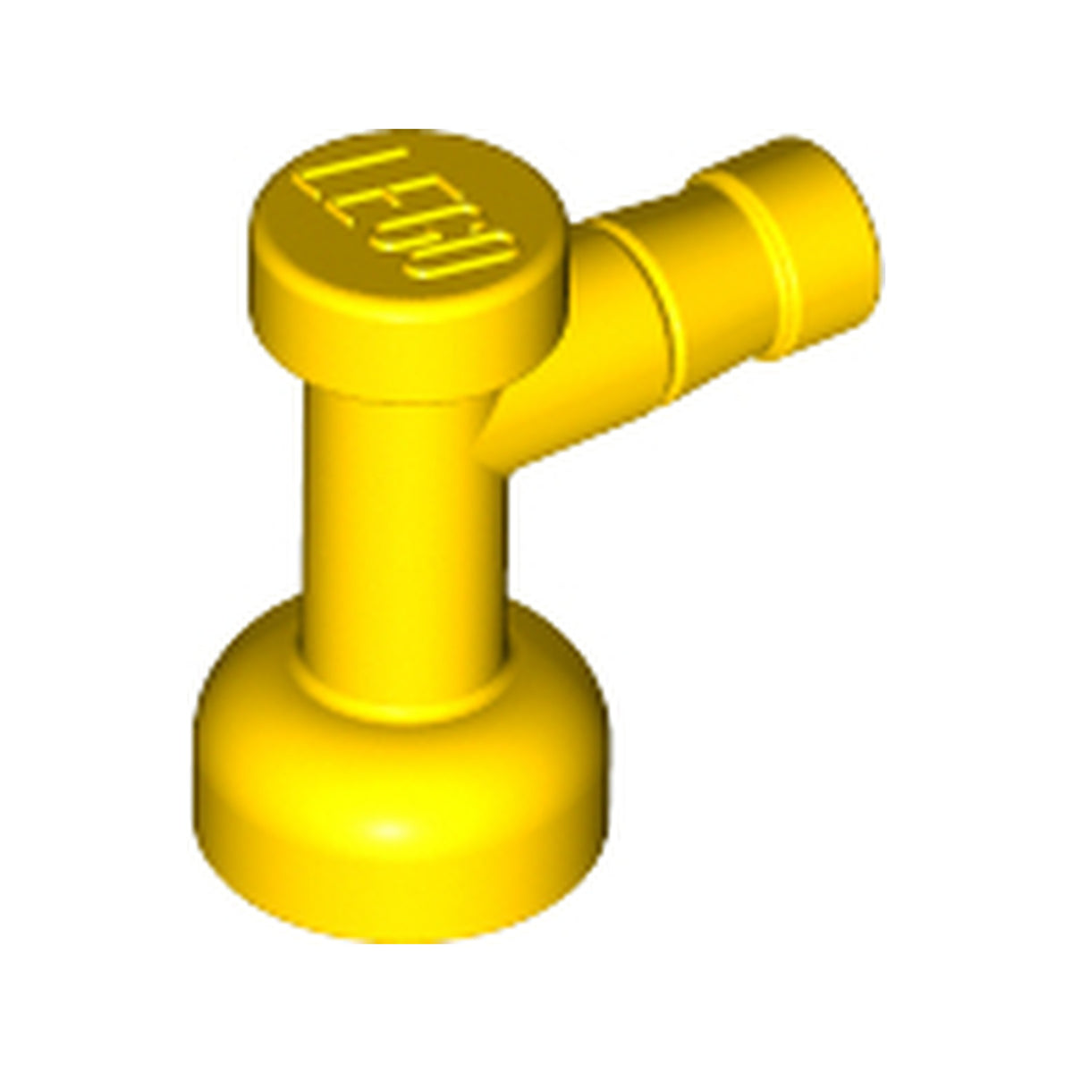 LEGO® Tap 1 x 1 without Hole in Nozzle End 4599b gelb