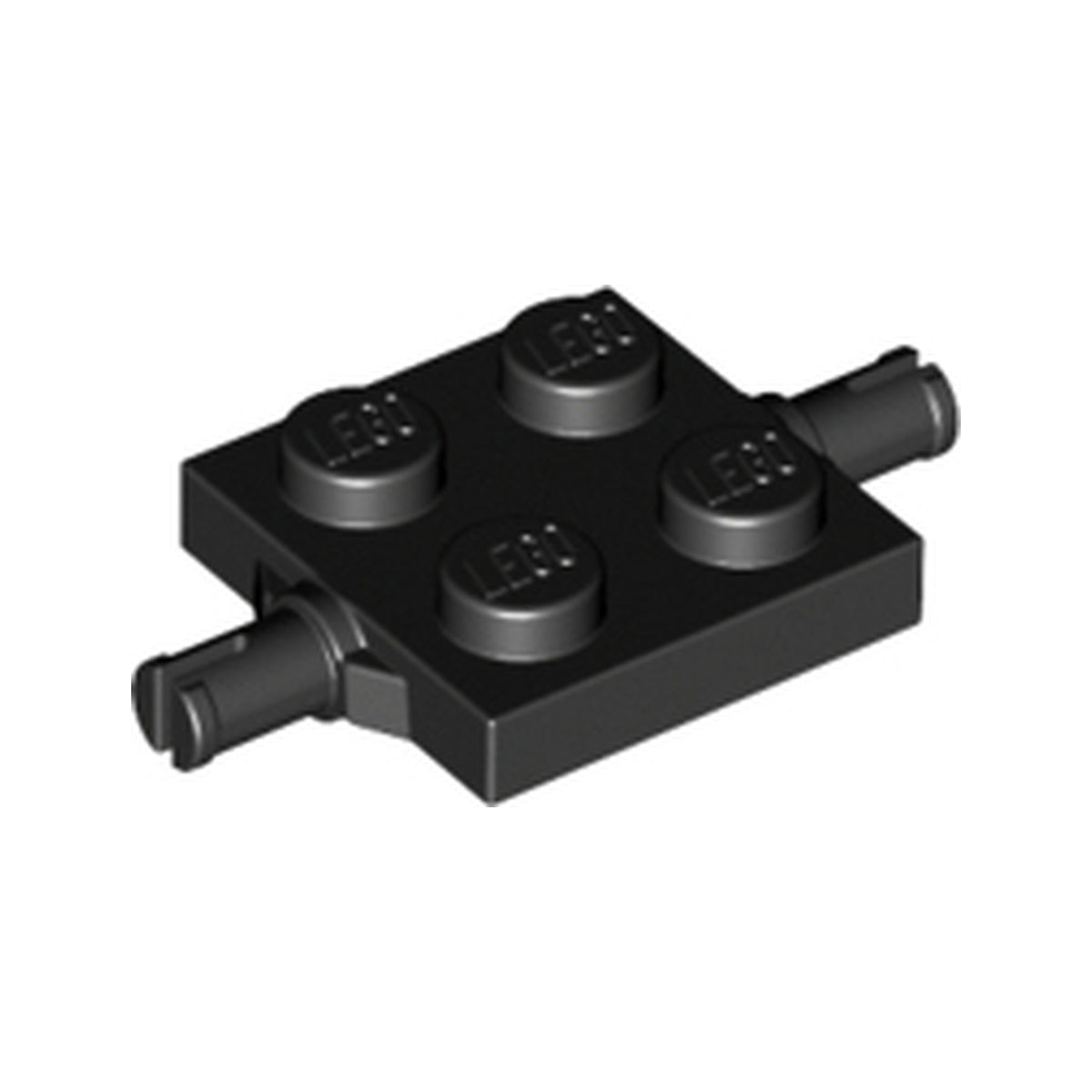 LEGO® Plate, Modified 2 x 2 with Wheels Holder 4600 schwarz