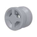 LEGO® Wheel  8mm D. x 6mm 4624 hellgrau