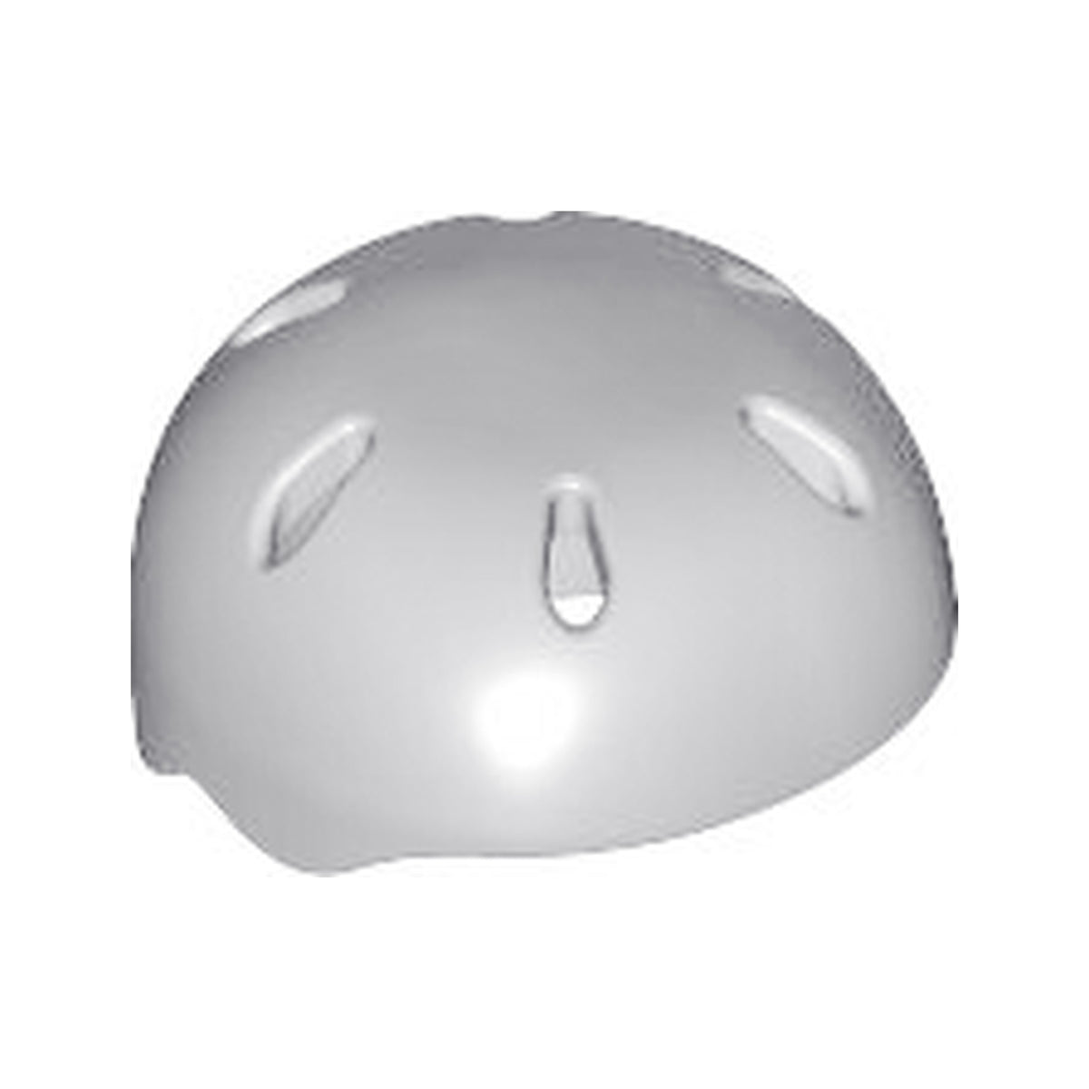 LEGO® Minifigure, Headgear Helmet Sports with Vent Holes 46303 hellgrau