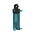 LEGO® Pneumatic Cylinder with 2 Inlets and Rounded End Medium (48mm) 47224c01 transparent hellblau