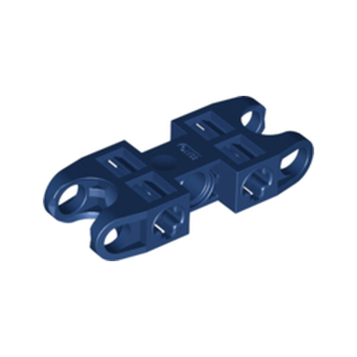 LEGO® Technic, Axle and Pin Connector 2 x 5 with 2 Ball Joint Sockets, Open Sides 47296 dunkelblau