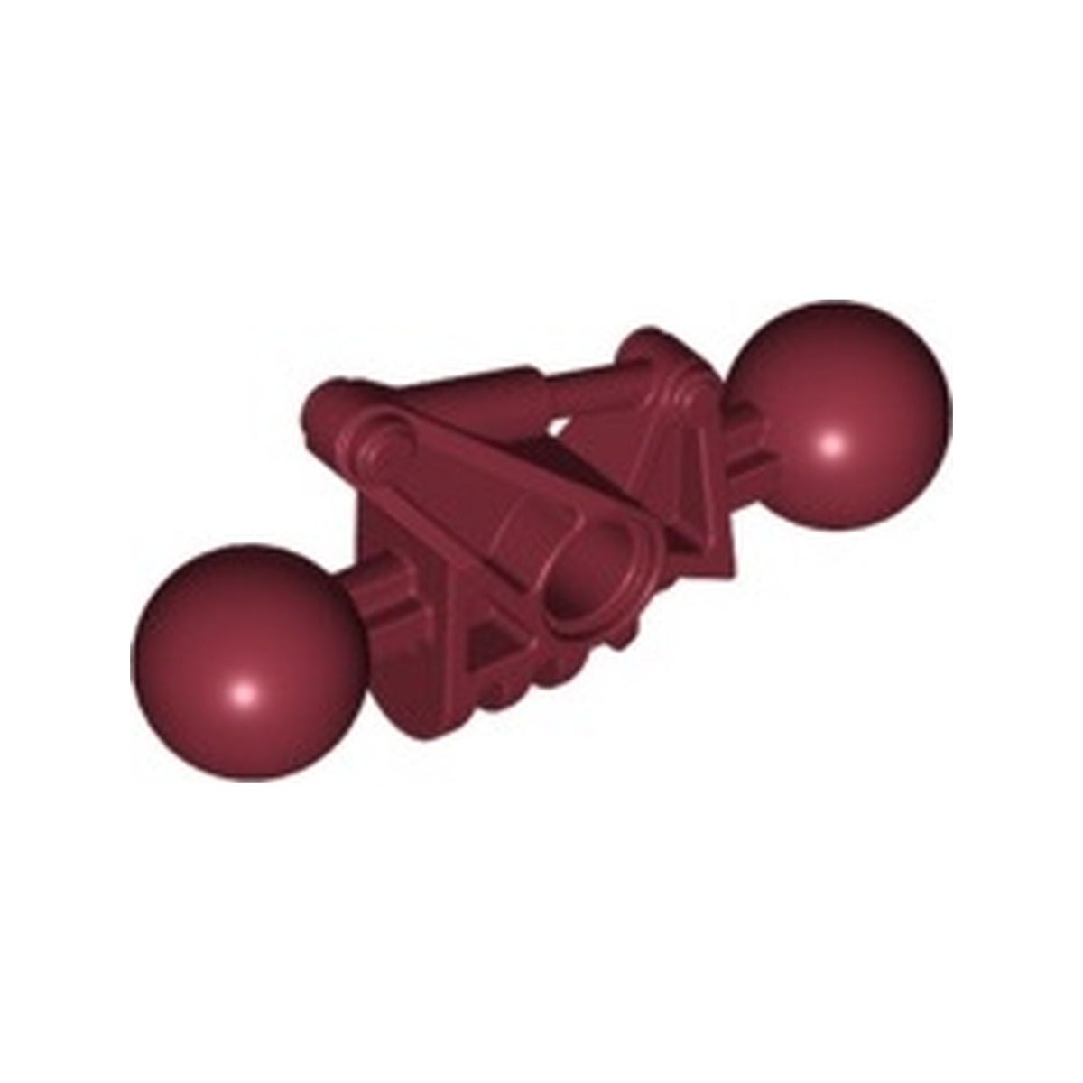 LEGO® Bionicle Toa Metru Arm Lower Section with 2 Ball Joint 47311 dunkelrot