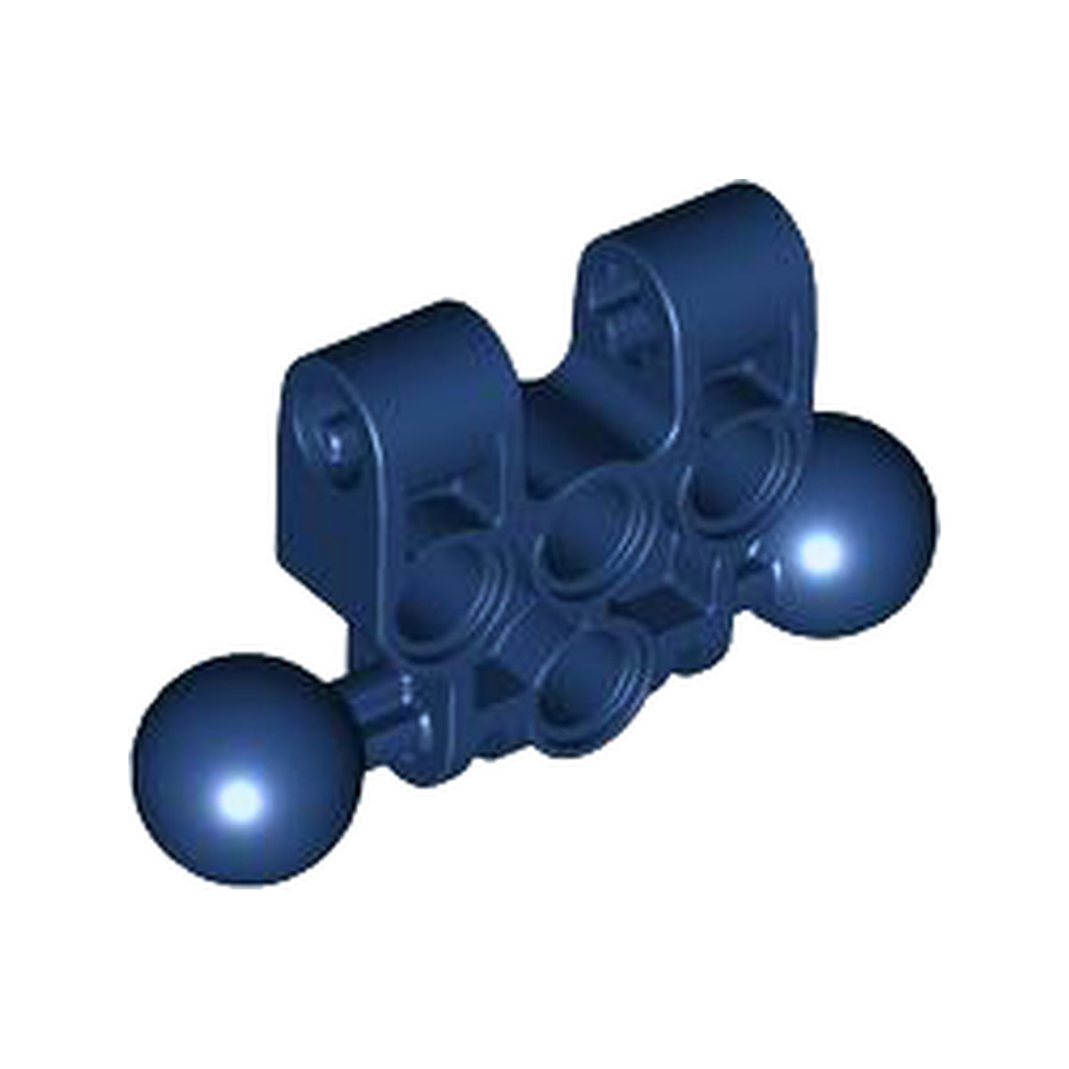 LEGO® Bionicle Vahki Torso Lower Section with 2 Ball Joint and 4 Pin Holes 47330 dunkelblau