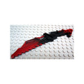 LEGO® Bionicle Weapon Vahki Staff of Confusion with Marbled Black Pattern 47335pb01 dunkelrot