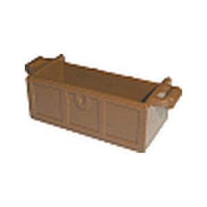 LEGO® Container, Treasure Chest Bottom with No Slots in Back 4738b