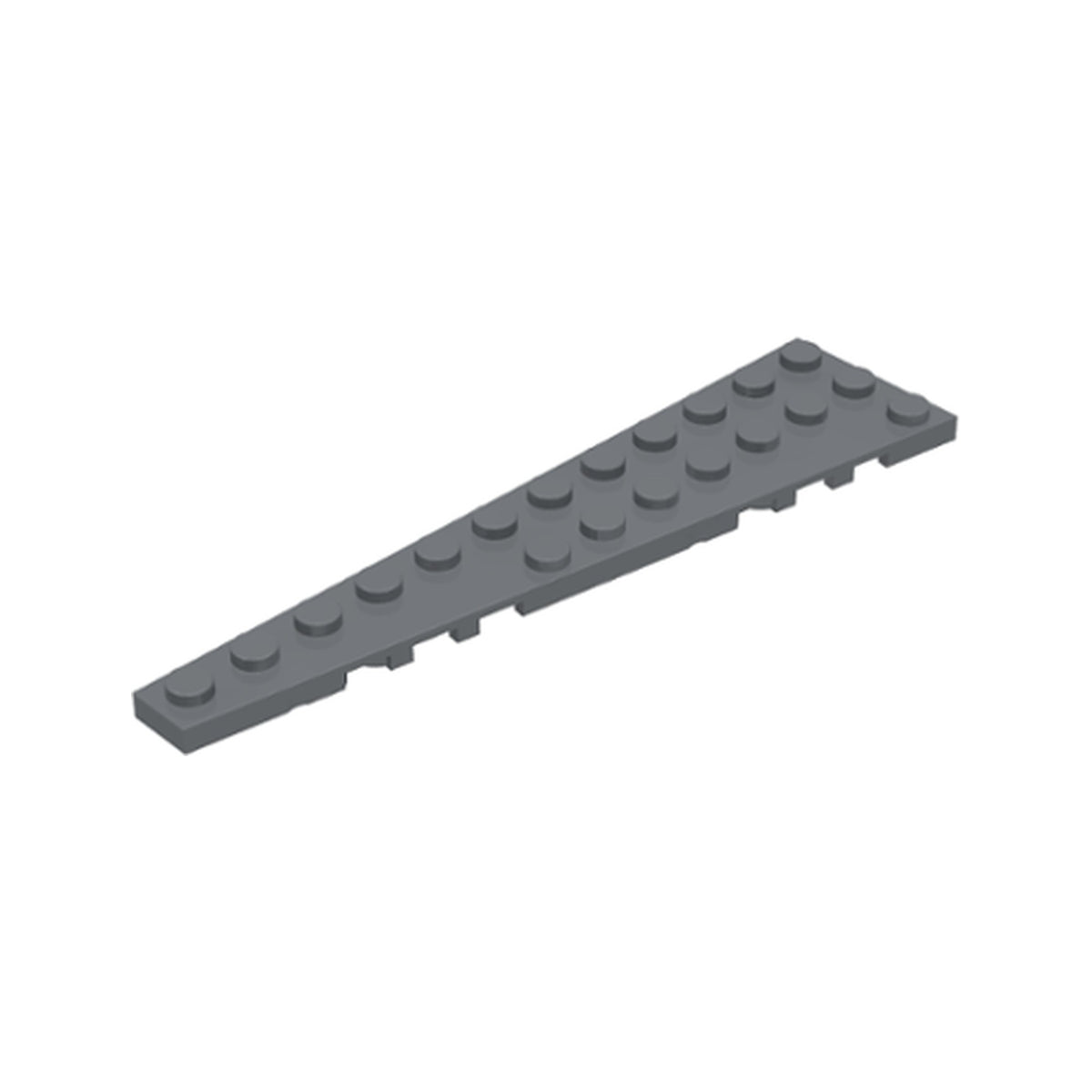 LEGO® Wedge, Plate 12 x 3 Left 47397 dunkelgrau
