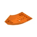 LEGO® Cockpit 10 x 6 x 2 Curved 47406 orange