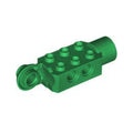 LEGO® Technic, Brick Modified 2 x 3 with Pin Holes, Rotation Joint Ball Half Vertical, and Rotation Joint Socket 47432 grün