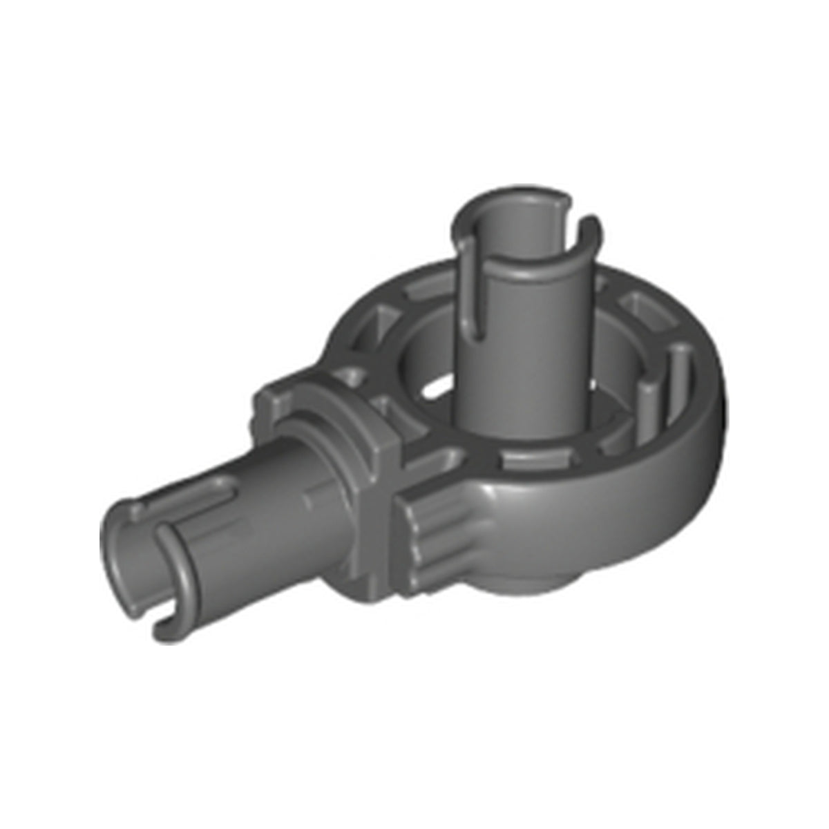 LEGO® Technic Rotation Joint Ball Loop with 2 Perpendicular Pins with Friction 47455 dunkelgrau