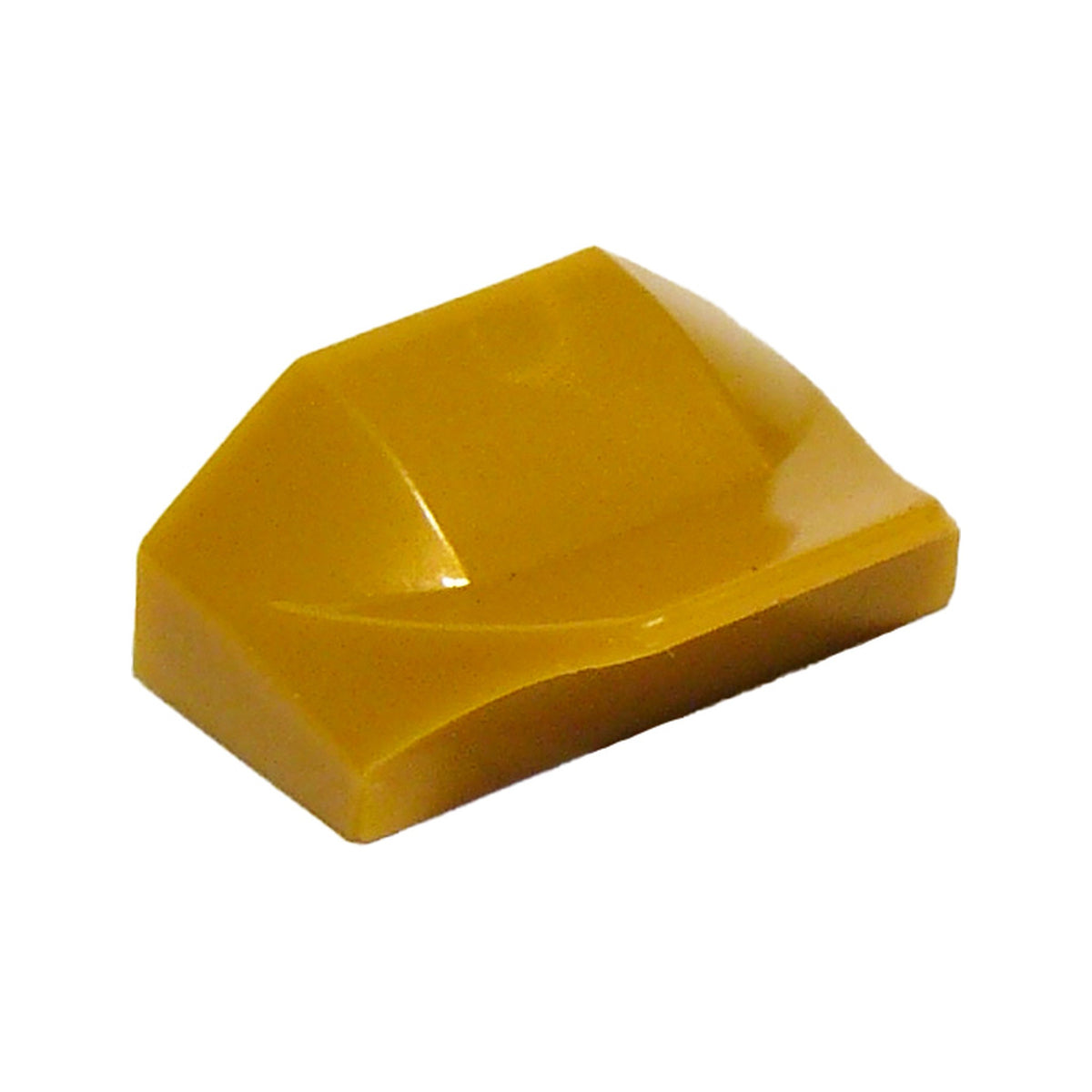 LEGO® Slope, Curved 1 x 2 x 2/3 Wing End 47458 perlgold