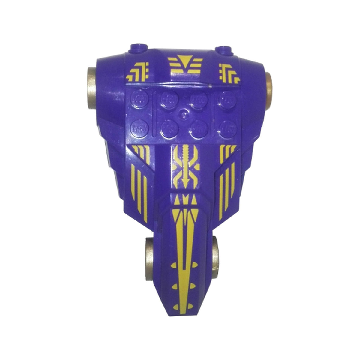 LEGO® Large Figure Torso KK with Danju Pattern - Series 1 47477c01pb02 dunkelviolett