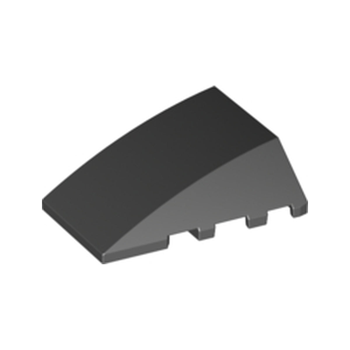 LEGO® Wedge 4 x 4 Triple Curved No Studs 47753 schwarz