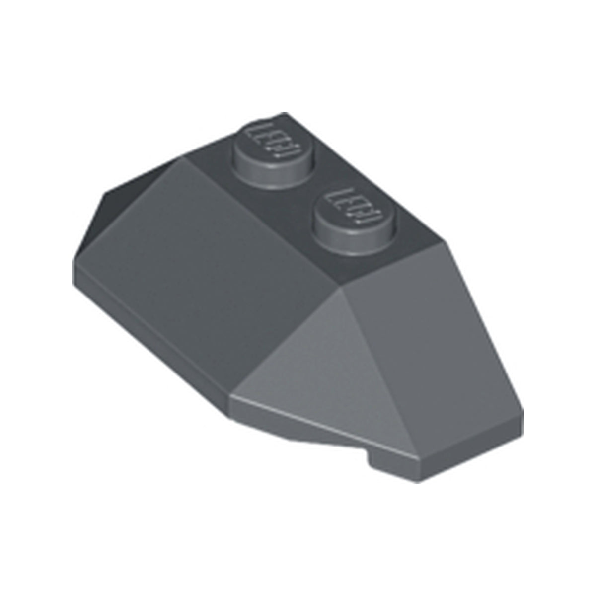 LEGO® Wedge 2 x 4 Triple 47759 dunkelgrau
