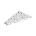 LEGO® Wedge, Plate 6 x 4 Left 48208 weiss