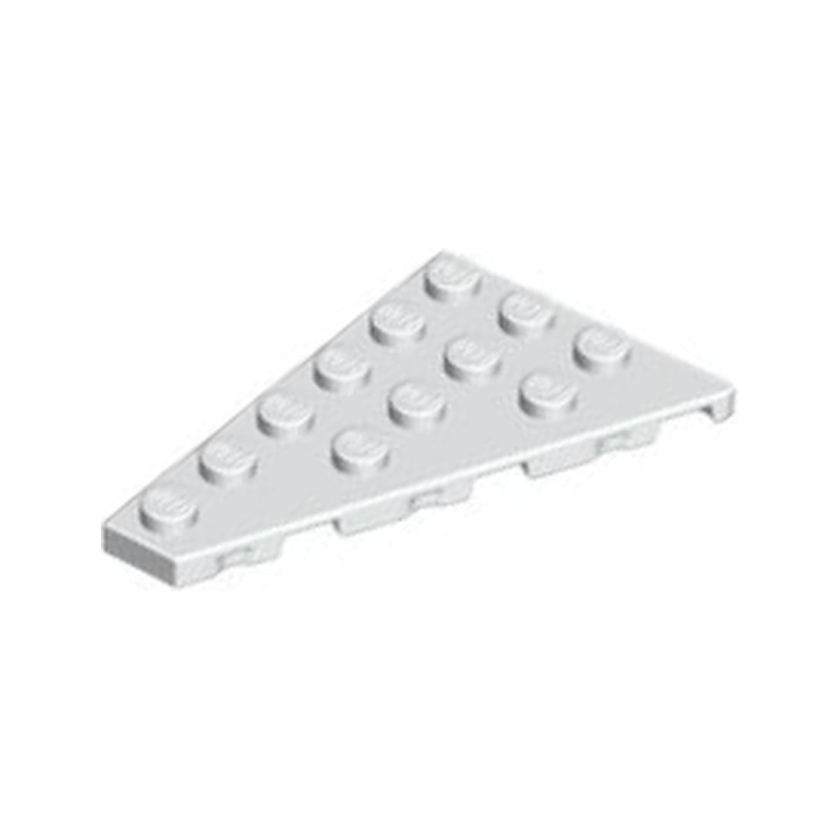 LEGO® Wedge, Plate 6 x 4 Left 48208 weiss