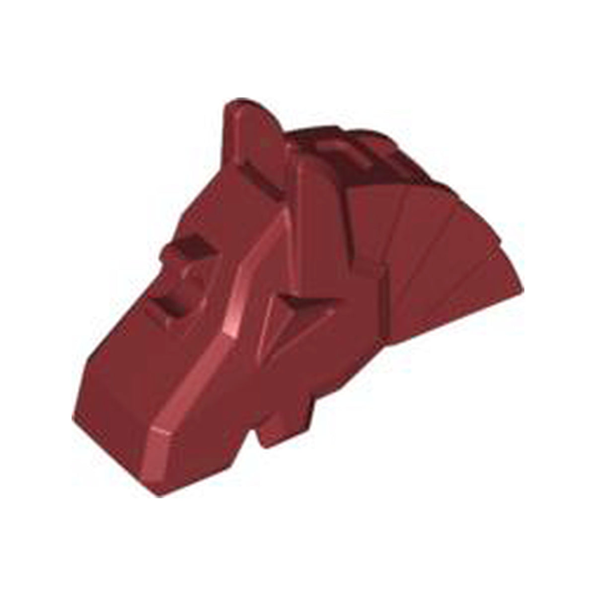 LEGO® Horse Battle Helmet, Angular 48492 dunkelrot