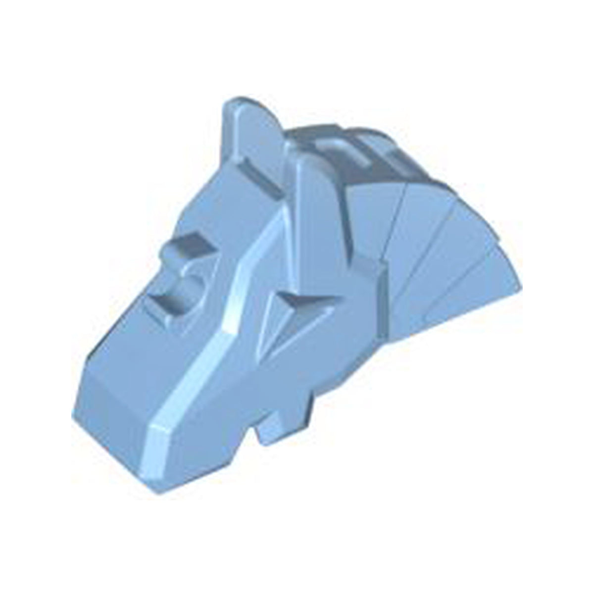 LEGO® Horse Battle Helmet, Angular 48492 mittelblau