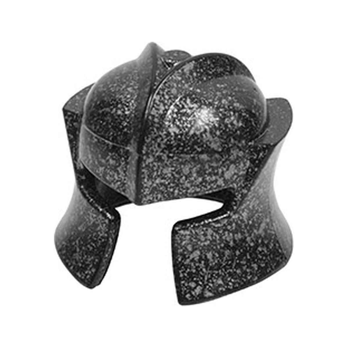LEGO® Minifigure, Headgear Helmet Castle Barbute with Angled Cheek Protection 48493 speckle silver