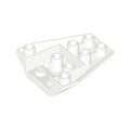 LEGO® Wedge 4 x 4 Triple Inverted with Connections between 2 Studs 4855 weiss