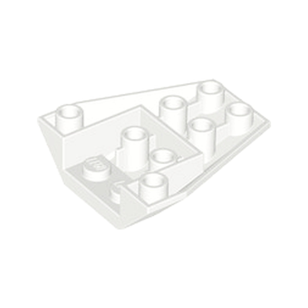 LEGO® Wedge 4 x 4 Triple Inverted with Connections between 2 Studs 4855 weiss