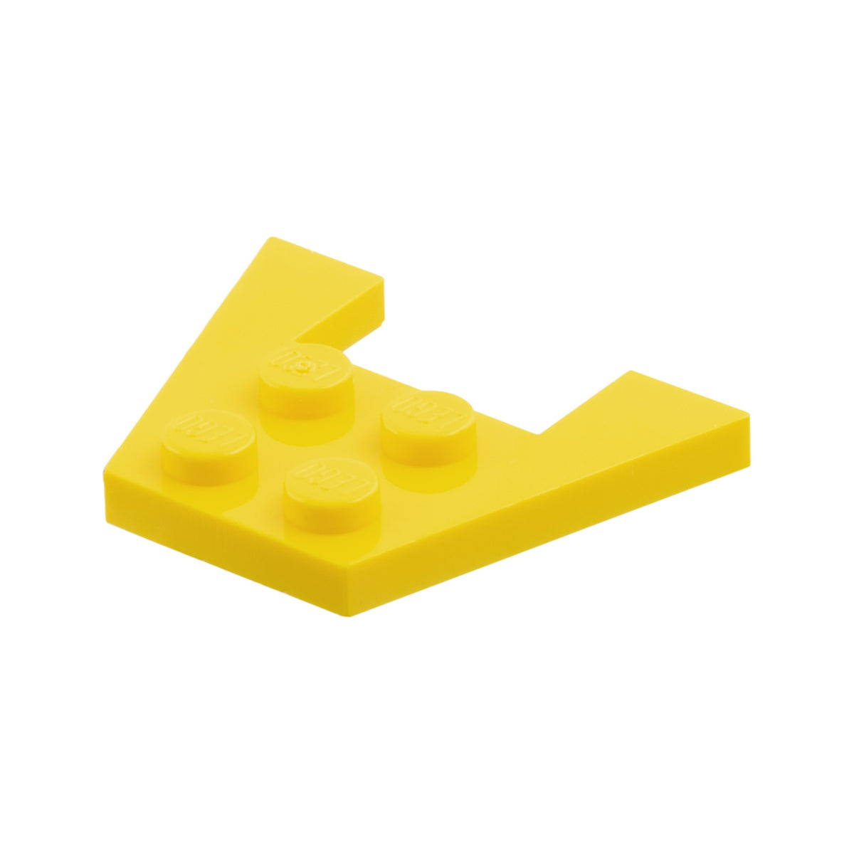LEGO® Wedge, Plate 3 x 4 without Stud Notches 4859 gelb