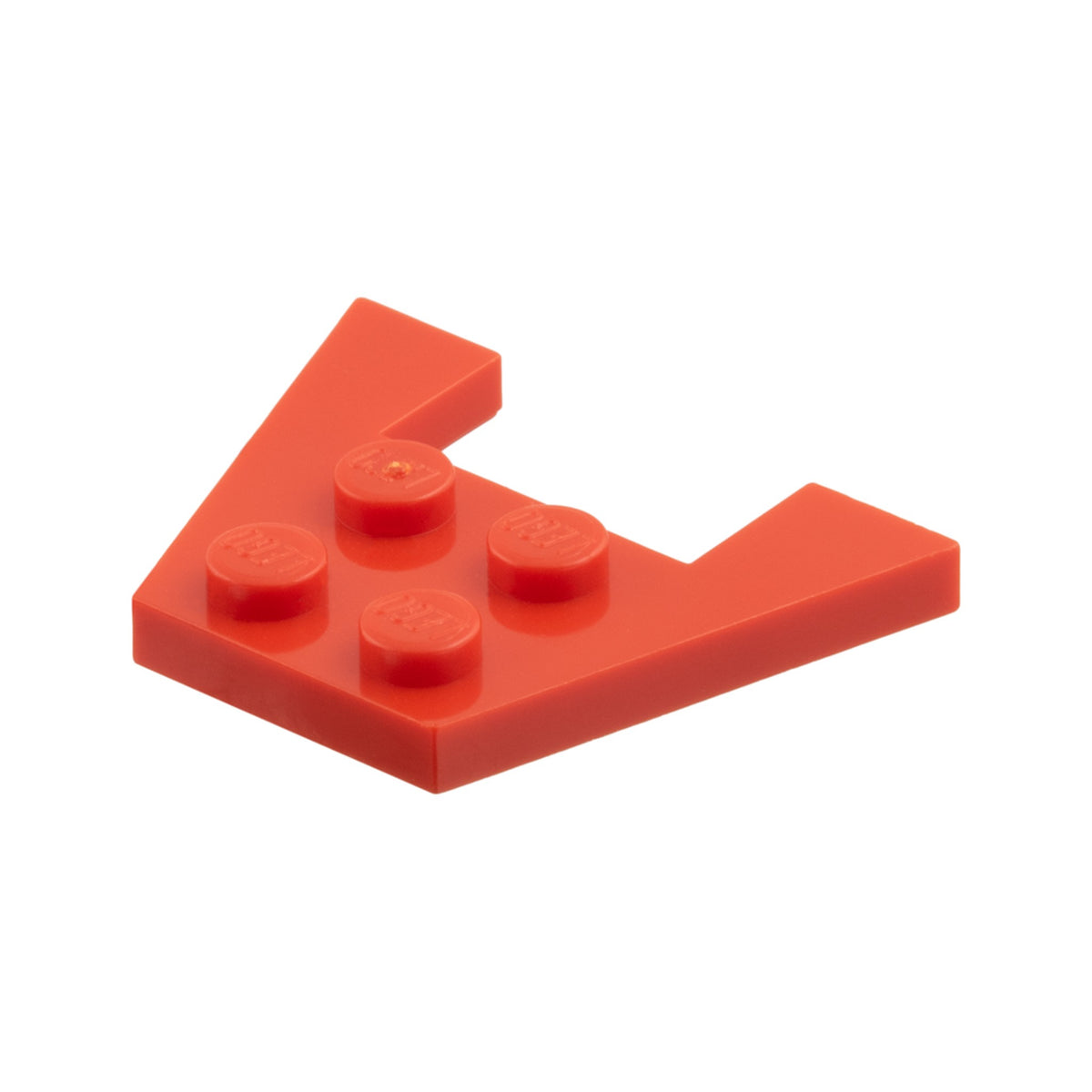 LEGO® Wedge, Plate 3 x 4 without Stud Notches 4859 rot
