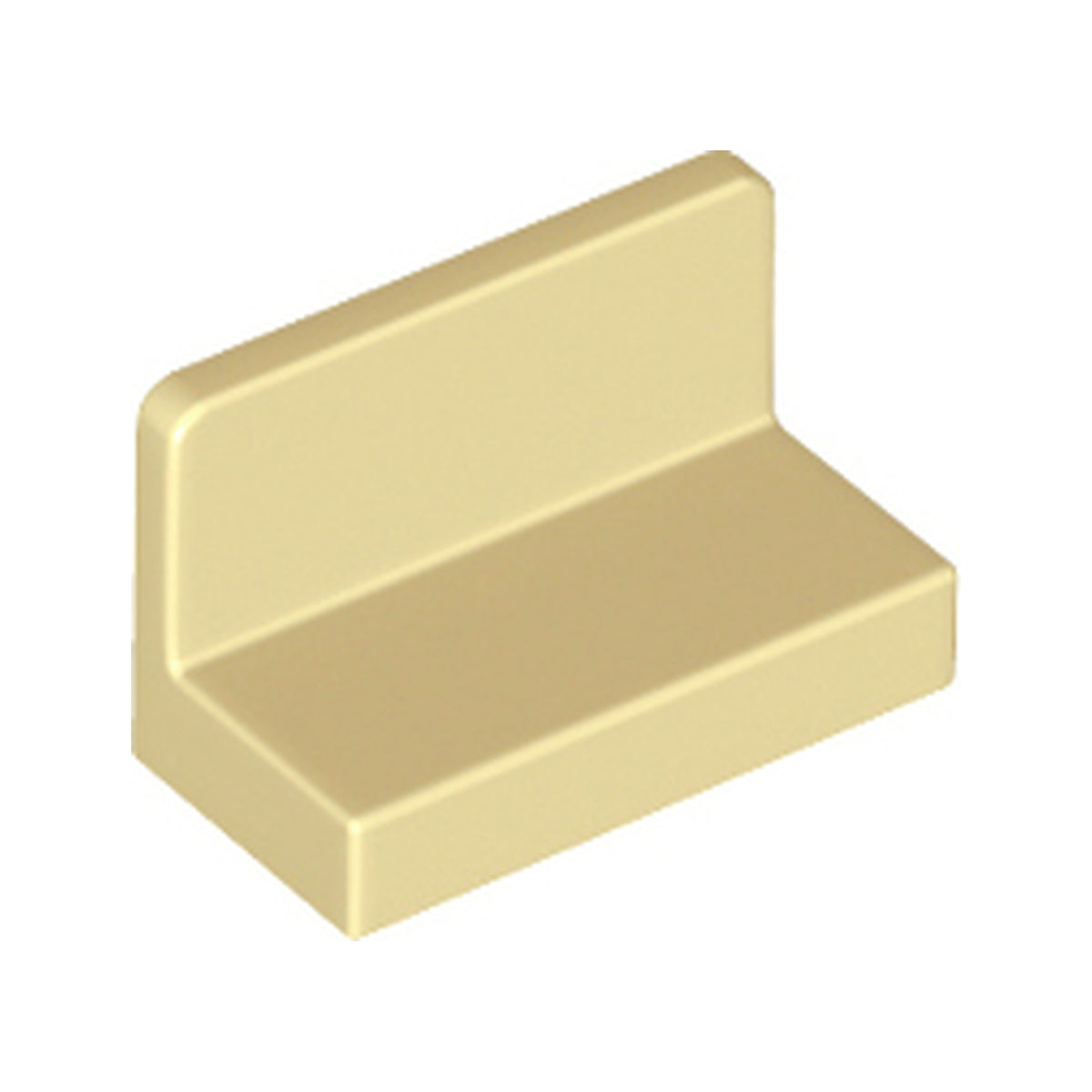 LEGO® Panel 1 x 2 x 1 with Rounded Corners 4865b beige