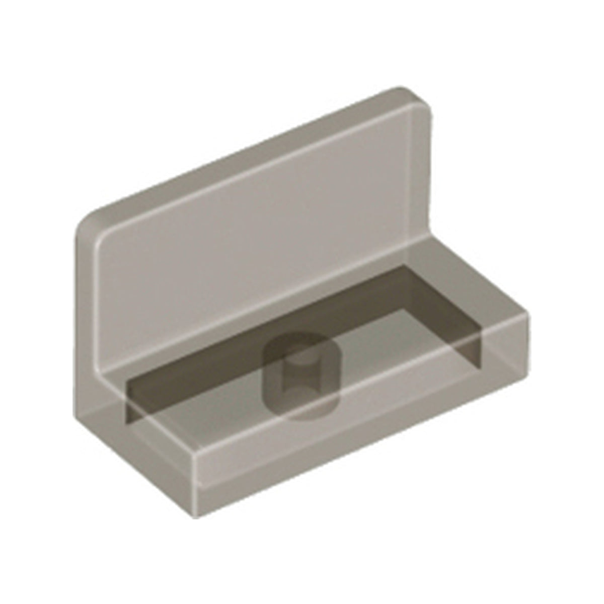 LEGO® Panel 1 x 2 x 1 with Rounded Corners 4865b transparent braun