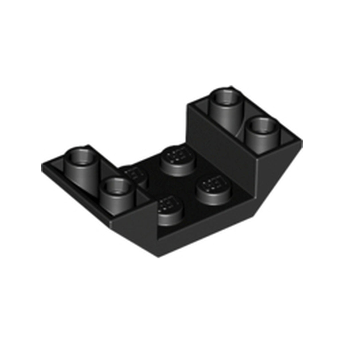 LEGO® Slope, Inverted 45 4 x 2 Double with 2 x 2 Cutout 4871 schwarz