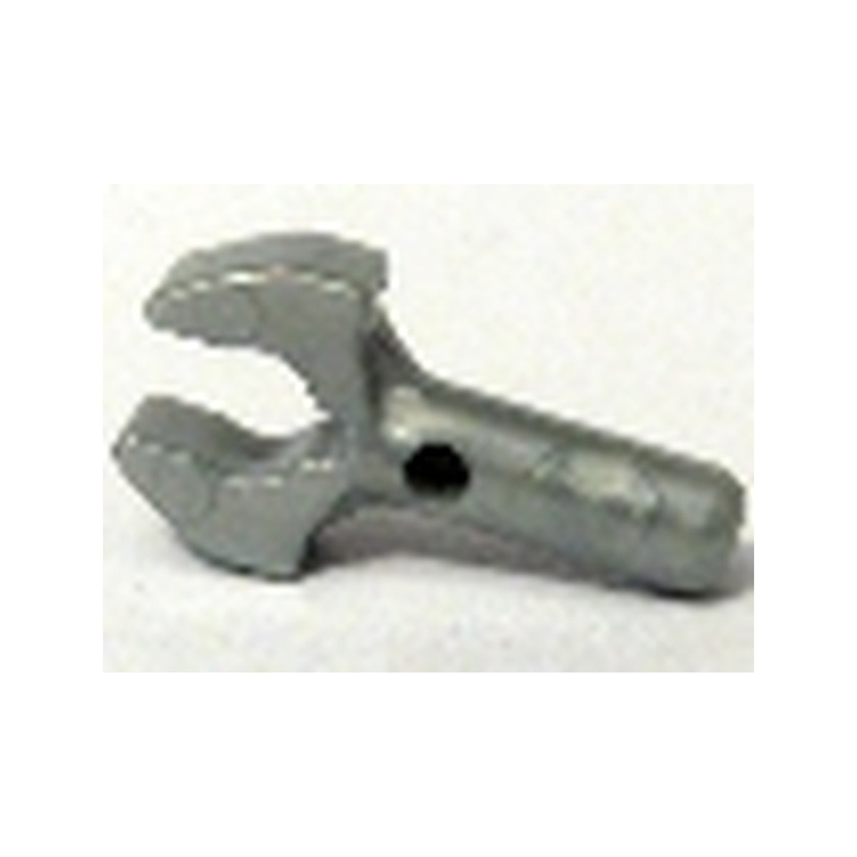 LEGO® Bar   1L with Clip Mechanical Claw - Cut Edges and Hole on Side 48729b perlhellgrau