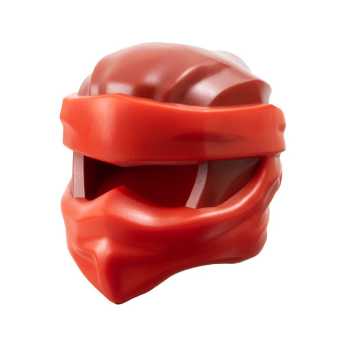 LEGO® Minifigure, Headgear Ninjago Wrap Type 9 with Molded Red Wraps and Knot Pattern 4910pb04 dunkelrot
