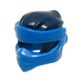 LEGO® Minifigure, Headgear Ninjago Wrap Type 9 with Molded Blue Wraps and Knot Pattern 4910pb06 dunkelblau