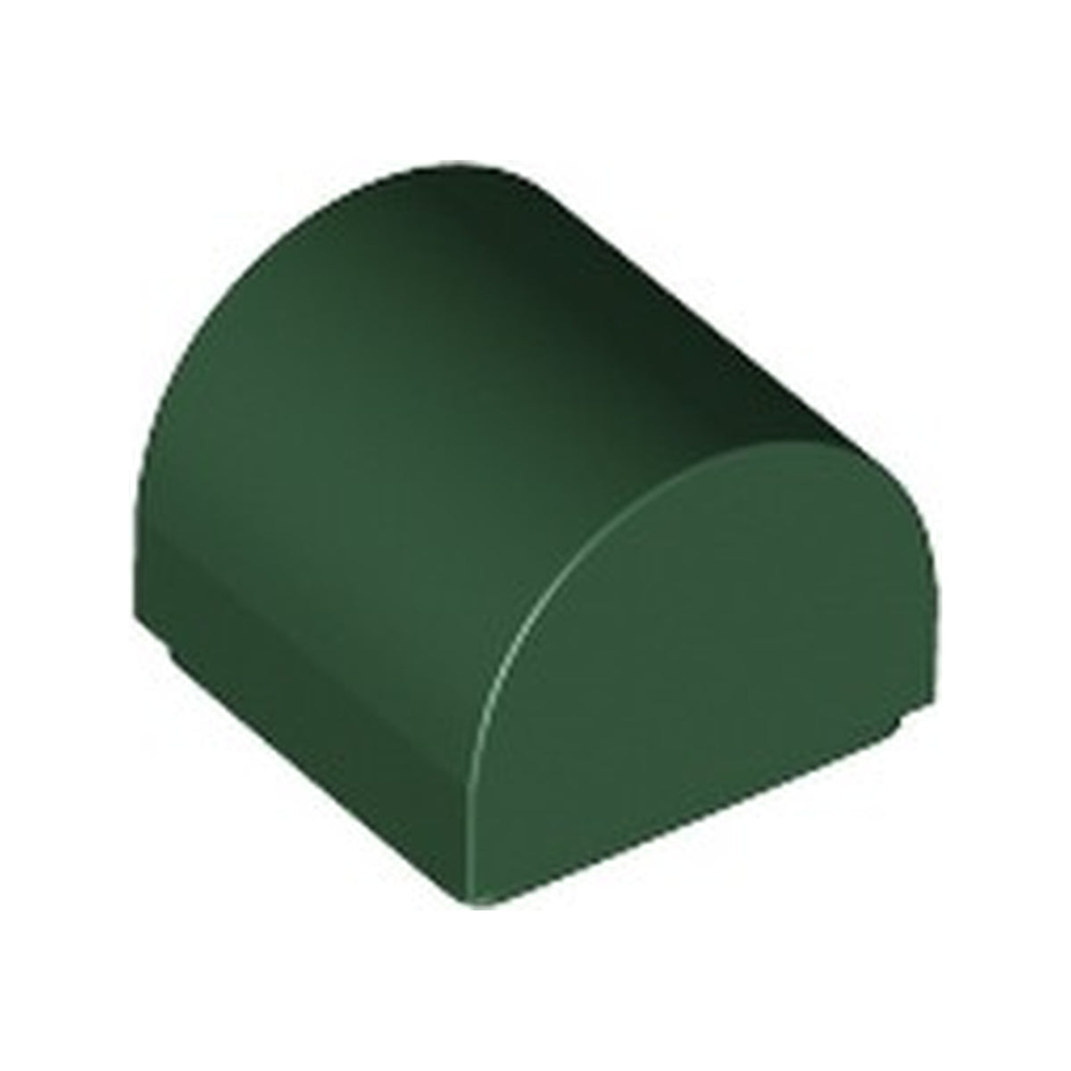 LEGO® Slope, Curved 1 x 1 x 2/3 Double 49307 dunkelgrün