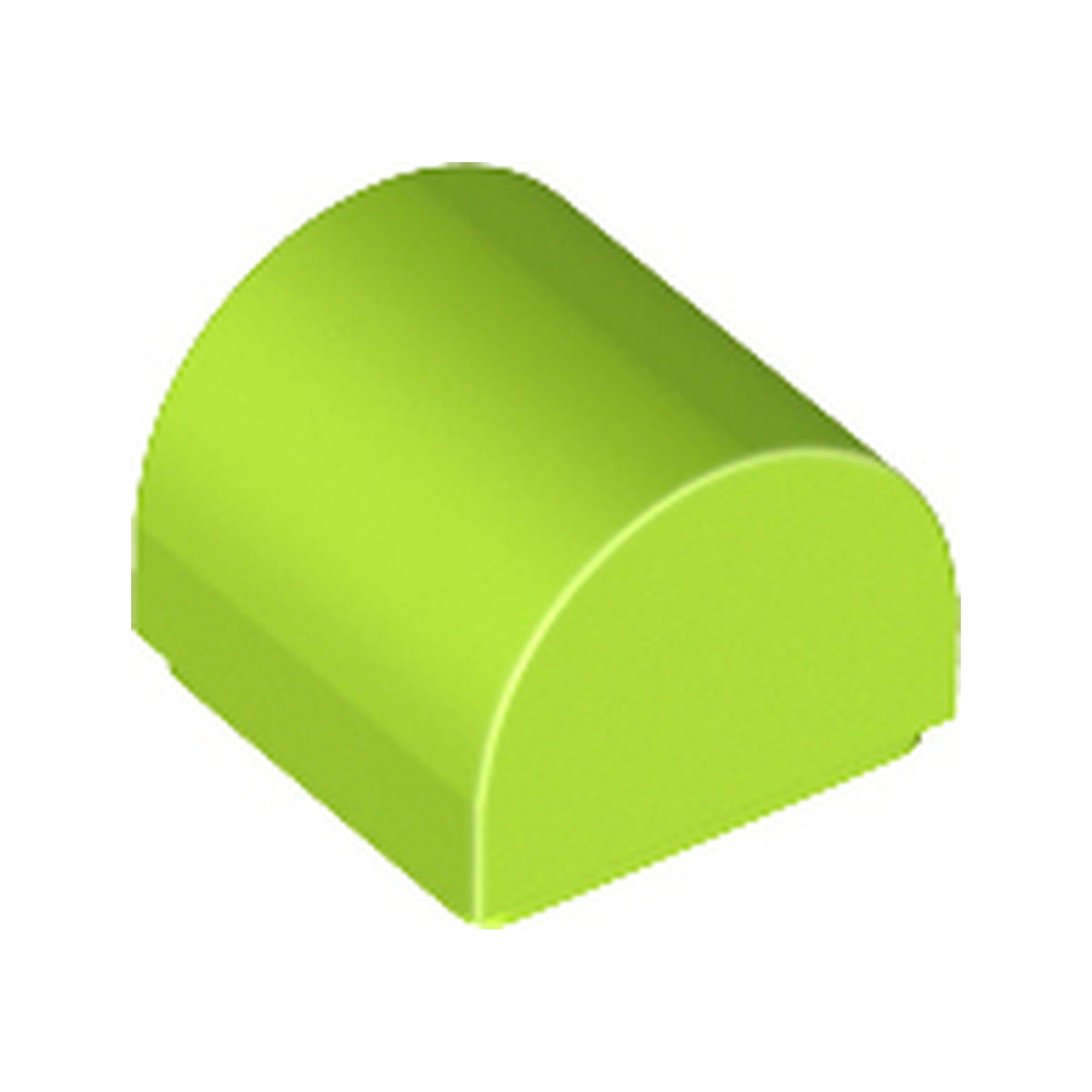 LEGO® Slope, Curved 1 x 1 x 2/3 Double 49307 limette