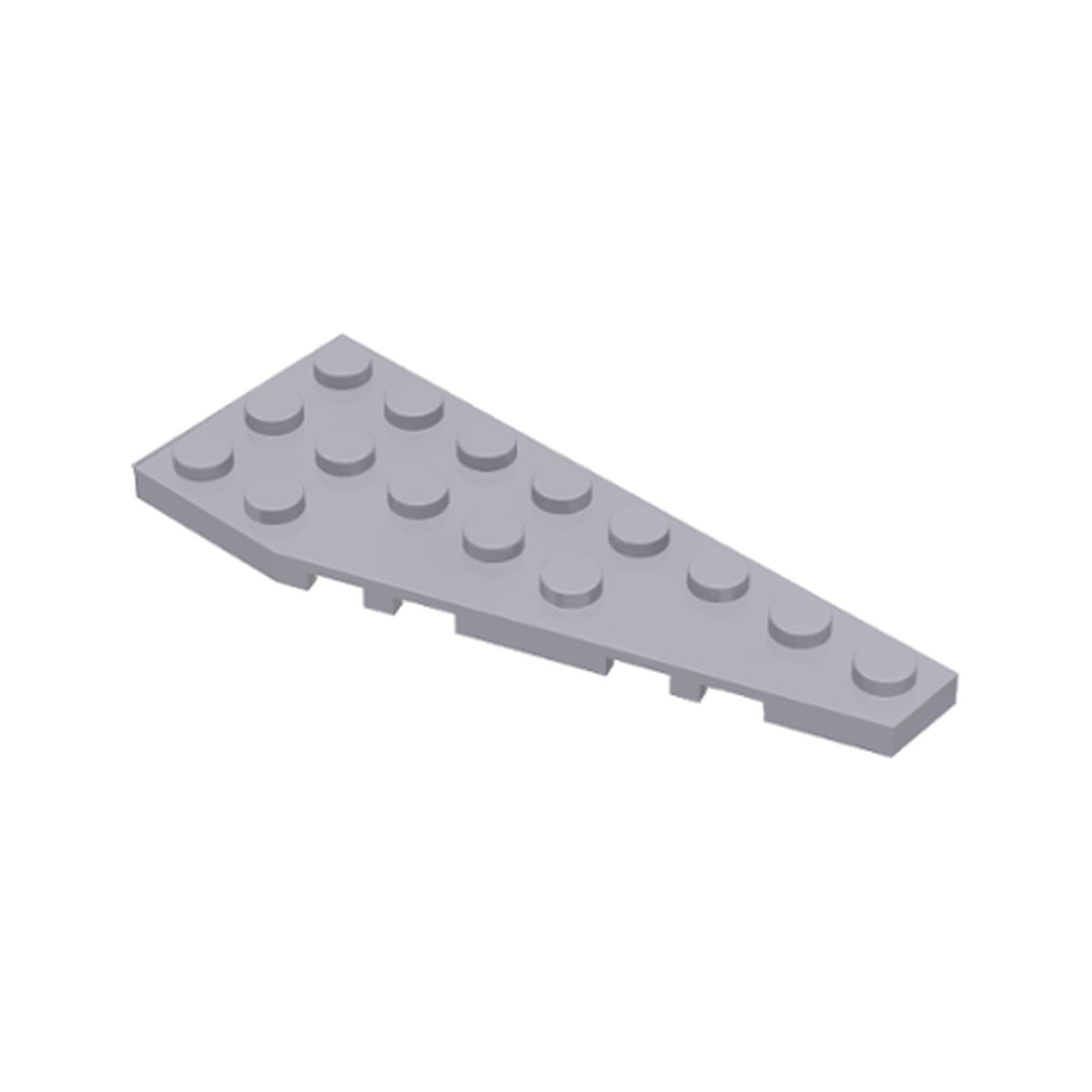 LEGO® Wedge, Plate 8 x 3 Pentagonal Right 50304 hellgrau