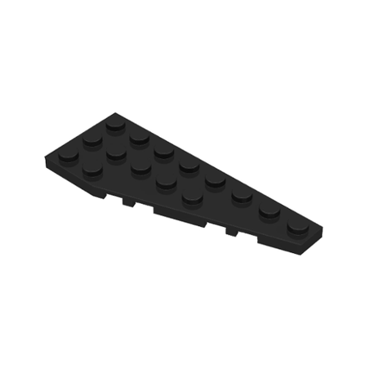 LEGO® Wedge, Plate 8 x 3 Pentagonal Right 50304 schwarz