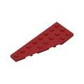 LEGO® Wedge, Plate 8 x 3 Pentagonal Left 50305 dunkelrot