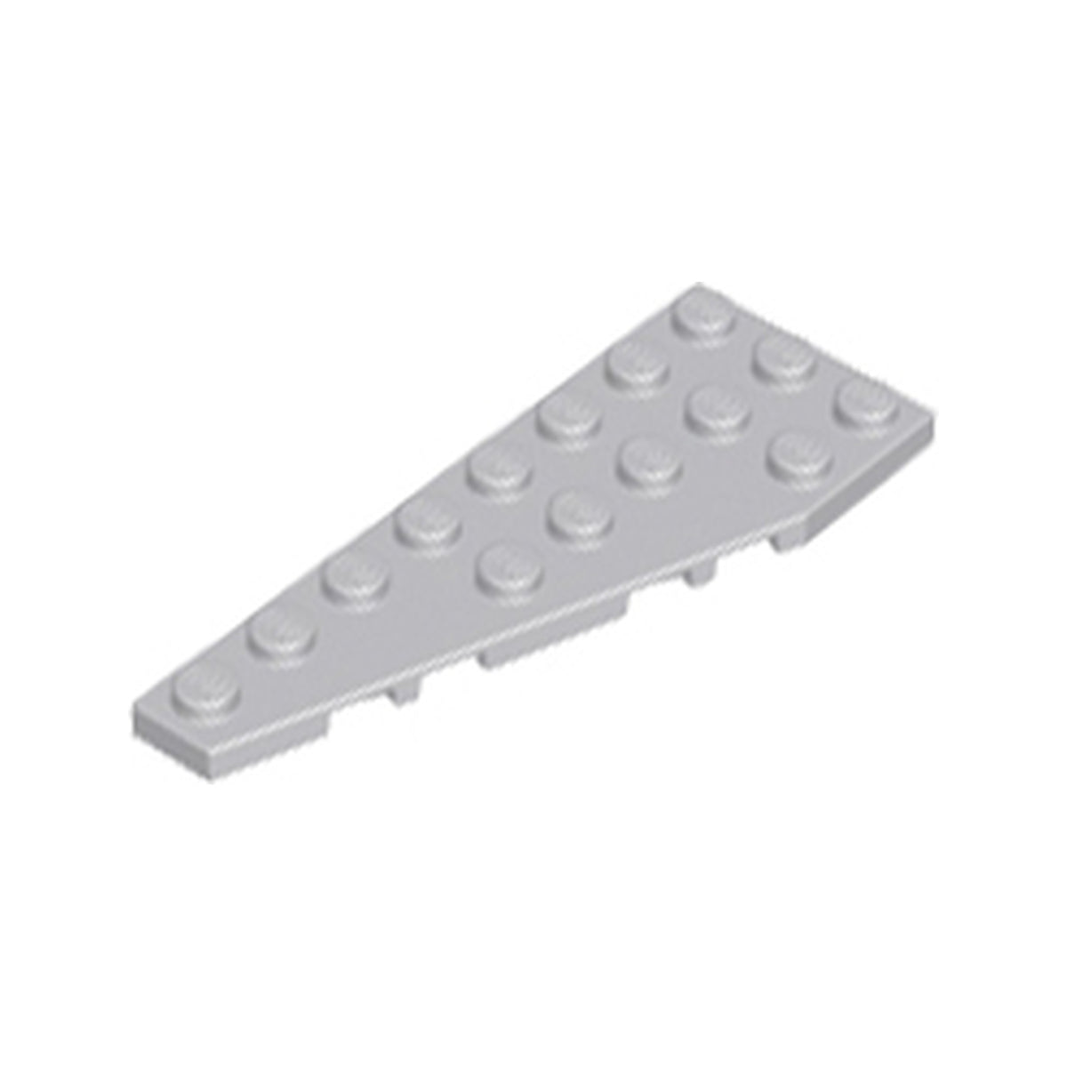 LEGO® Wedge, Plate 8 x 3 Pentagonal Left 50305 hellgrau