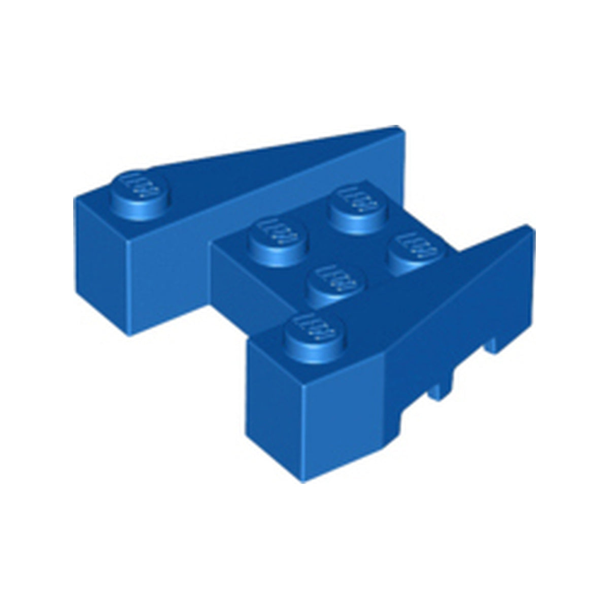 LEGO® Wedge 3 1/2 x 4 with Stud Notches 50373 blau